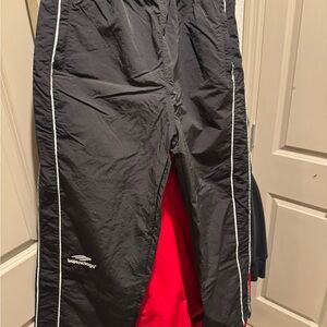 Black balenciaga sweatpants